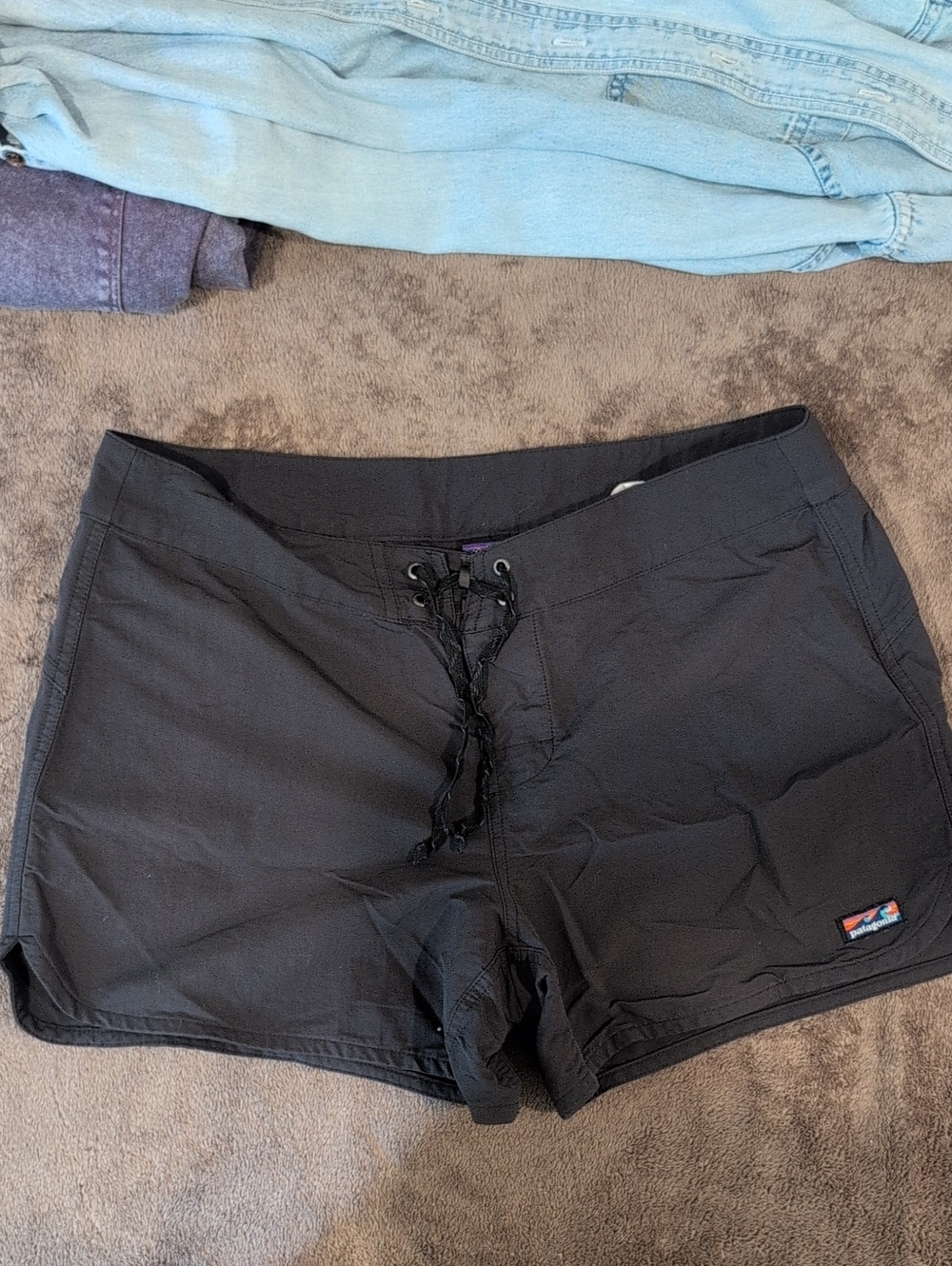 Patagonia Black Women's Wavefarer Shorts